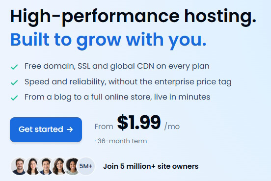 Web hosting special discount